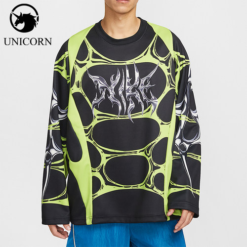 Nike/耐克正品Project F.R.O.G男士印花圆领宽松球衣IF1295-010