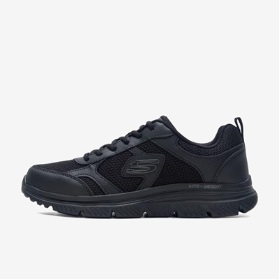 Skechers斯凯奇正品BURNS 2.0男款MEMORY FOAM跑步鞋8790359-BBK