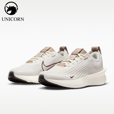Nike/耐克正品InteractRun新款女米白棕色鞋经典跑步鞋FZ3742-133