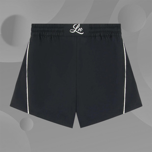 潮流宽松透气舒适休闲运动短裤 女子时尚 AKSS590 李宁正品 Lining