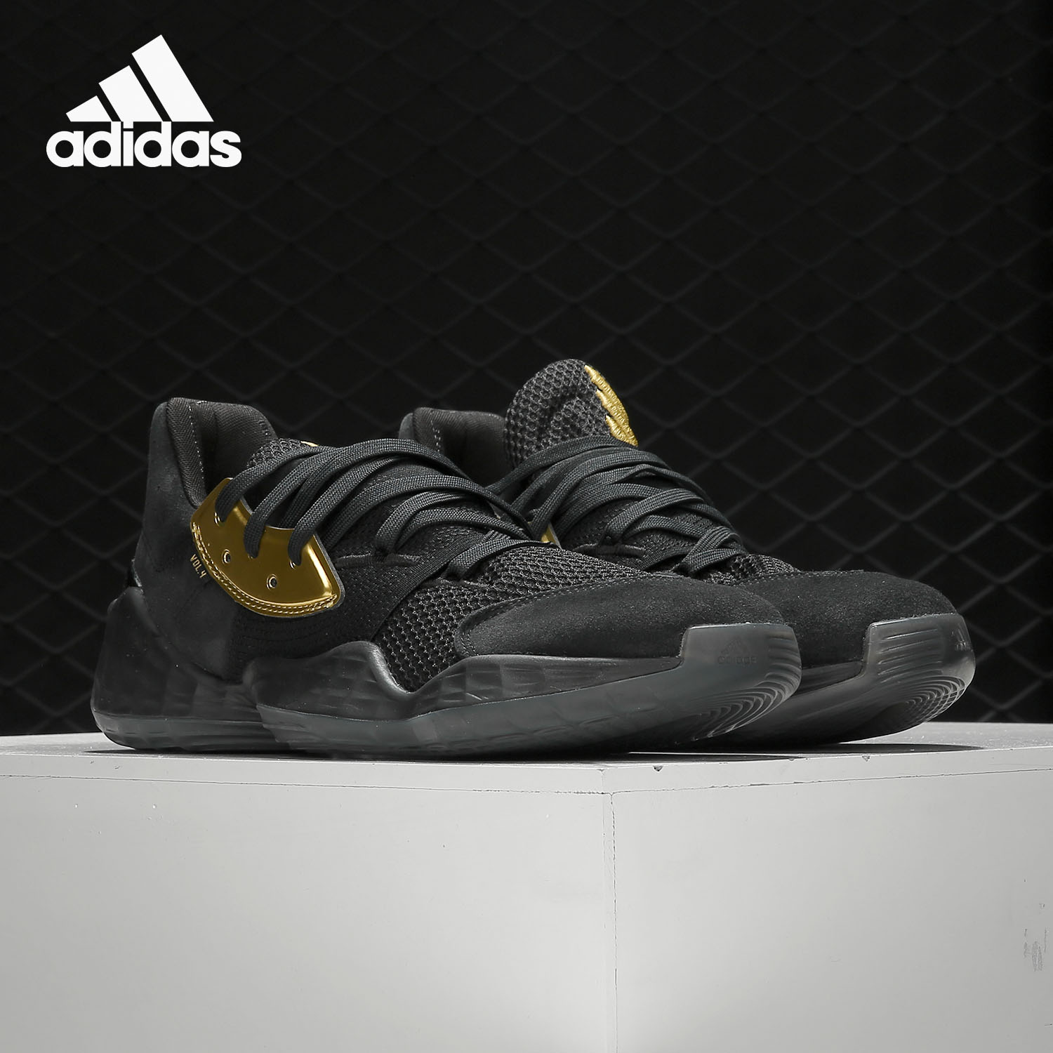 Adidas/阿迪达斯正品Harden Vol. 4 GCA 男场上篮球运动鞋 EF8652