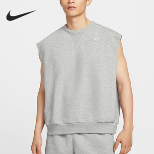 Nike/耐克正品Dri-FIT男士无袖圆领针织休闲背心HJ4202-063