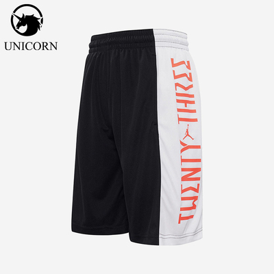 Nike/耐克正品JORDANAJ1新款男黑白色休闲篮球短裤CI0018-011