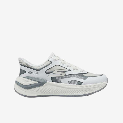 Skechers斯凯奇正品大童系带低帮舒适休闲运动鞋319105L-WHT
