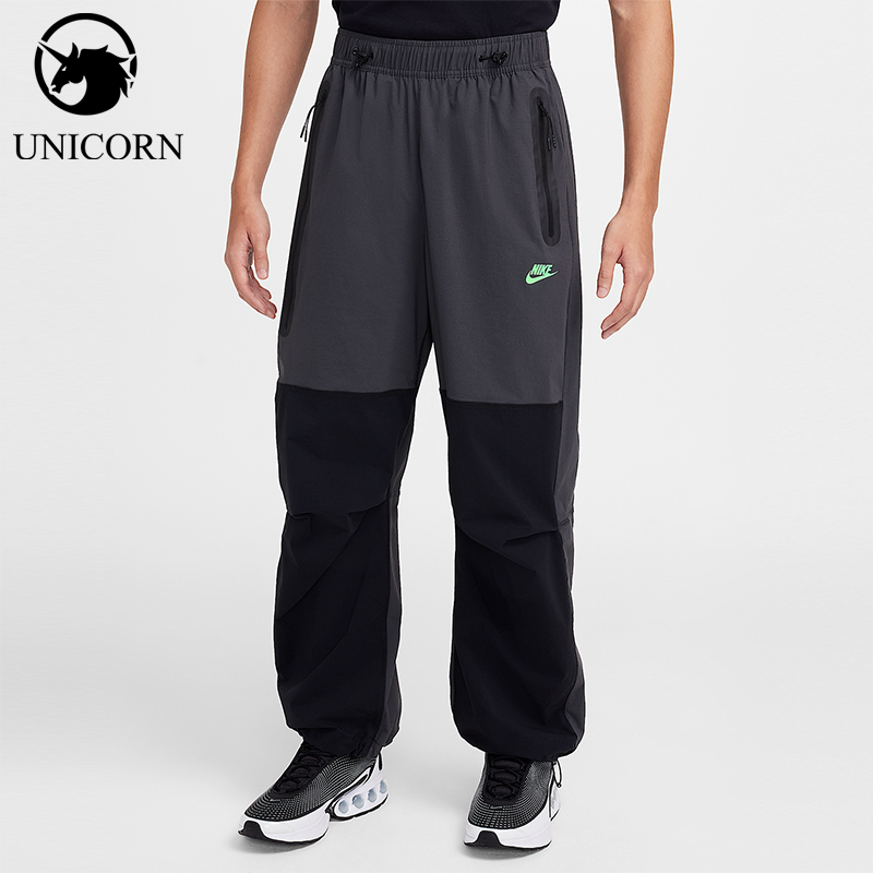 Nike/耐克正品2025秋季款男士松紧腰拼接休闲运动长裤HM7159-060