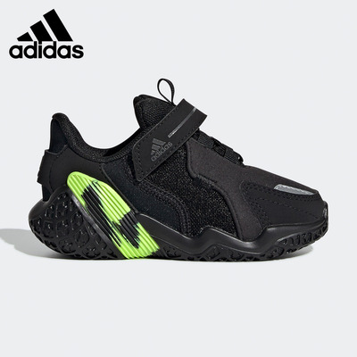 Adidas/阿迪达斯正品 4UTURE RNR EL I 婴幼童跑步运动鞋EG8334
