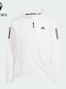 Adidas/阿迪达斯正品OWNTHE休闲舒适轻便经典透气夹克外套IK7433