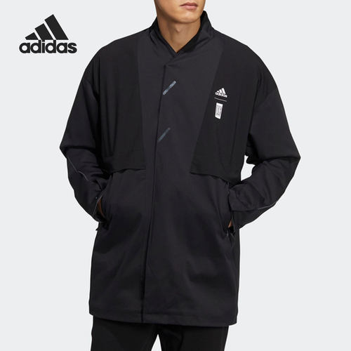 Adidas/阿迪达斯正品 LONG JACKET 男子运动夹克外套 HE5121