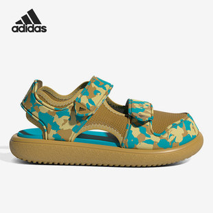 儿童魔术贴包头软底凉鞋 新款 GZ1305 阿迪达斯正品 Adidas