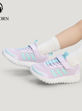 Adidas/阿迪达斯正品PLAYFLOW EL小童网眼透气休闲鞋KJ3271