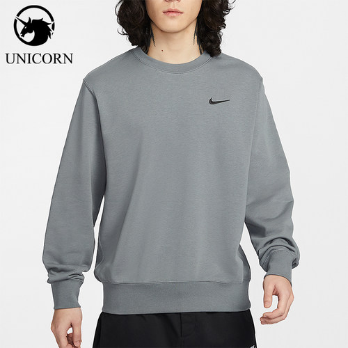 Nike/耐克正品Club男士休闲刺绣圆领套头耐穿运动卫衣IR0104-084