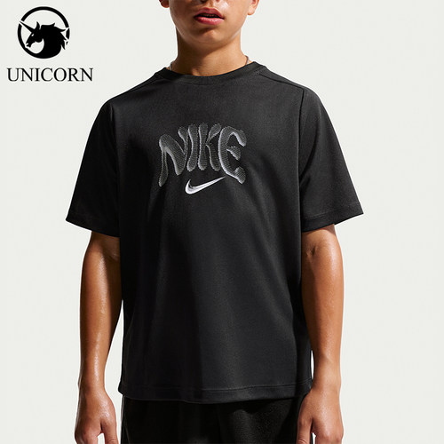 Nike/耐克正品Multi Refresh大童短袖圆领舒适T恤IO0737-010