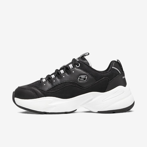 Skechers斯凯奇正品D'LITES 3.0 Cousin女休闲鞋8730010-BLK