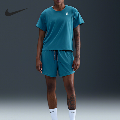 Nike/耐克正品2025秋季款女士训练运动双面穿短袖IH3923-413