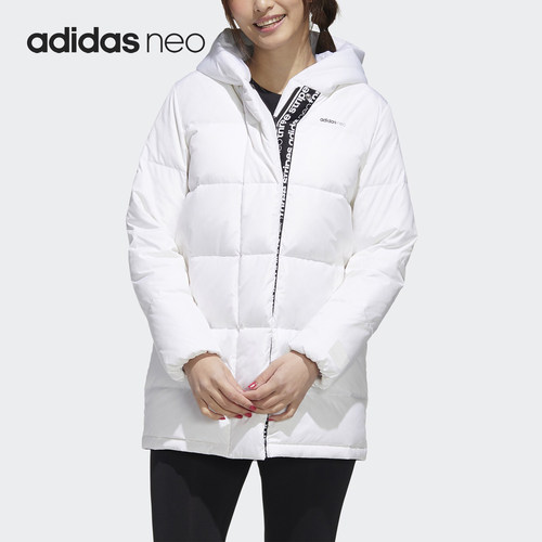 Adidas/阿迪达斯正品女子W BRND DWN PRKA休闲运动羽绒服 GJ8831