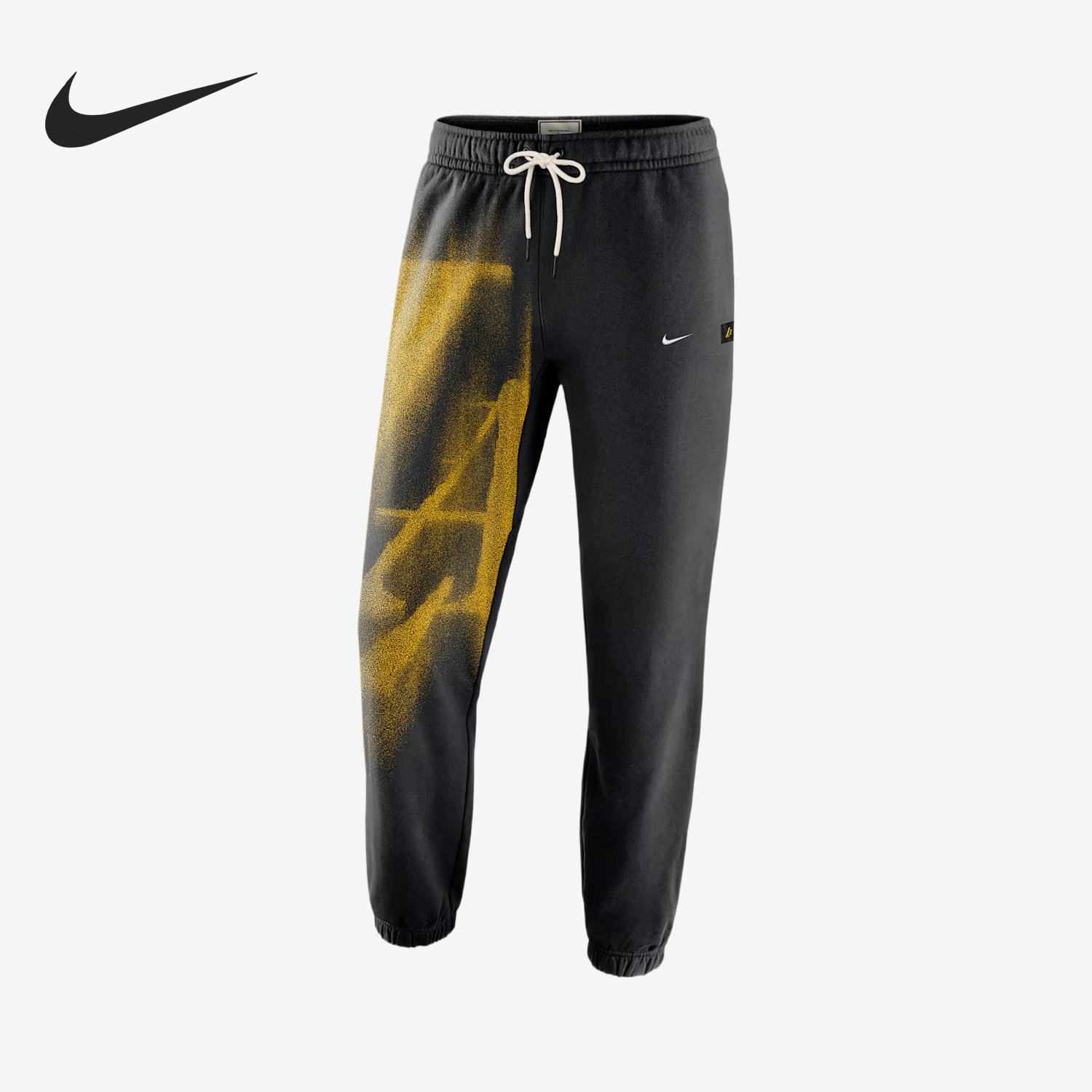 Nike耐克正品洛杉矶湖人队男子篮球针织宽松弹力运动裤IQ1500-010