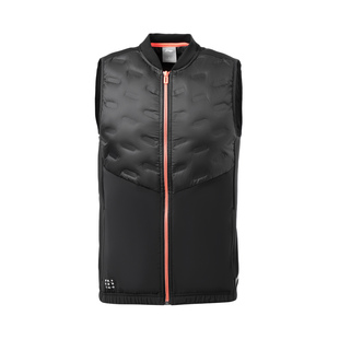 跑步系列运动保暖健身时尚 新品 拼接AYMR059 马甲男子冬季 李宁正品