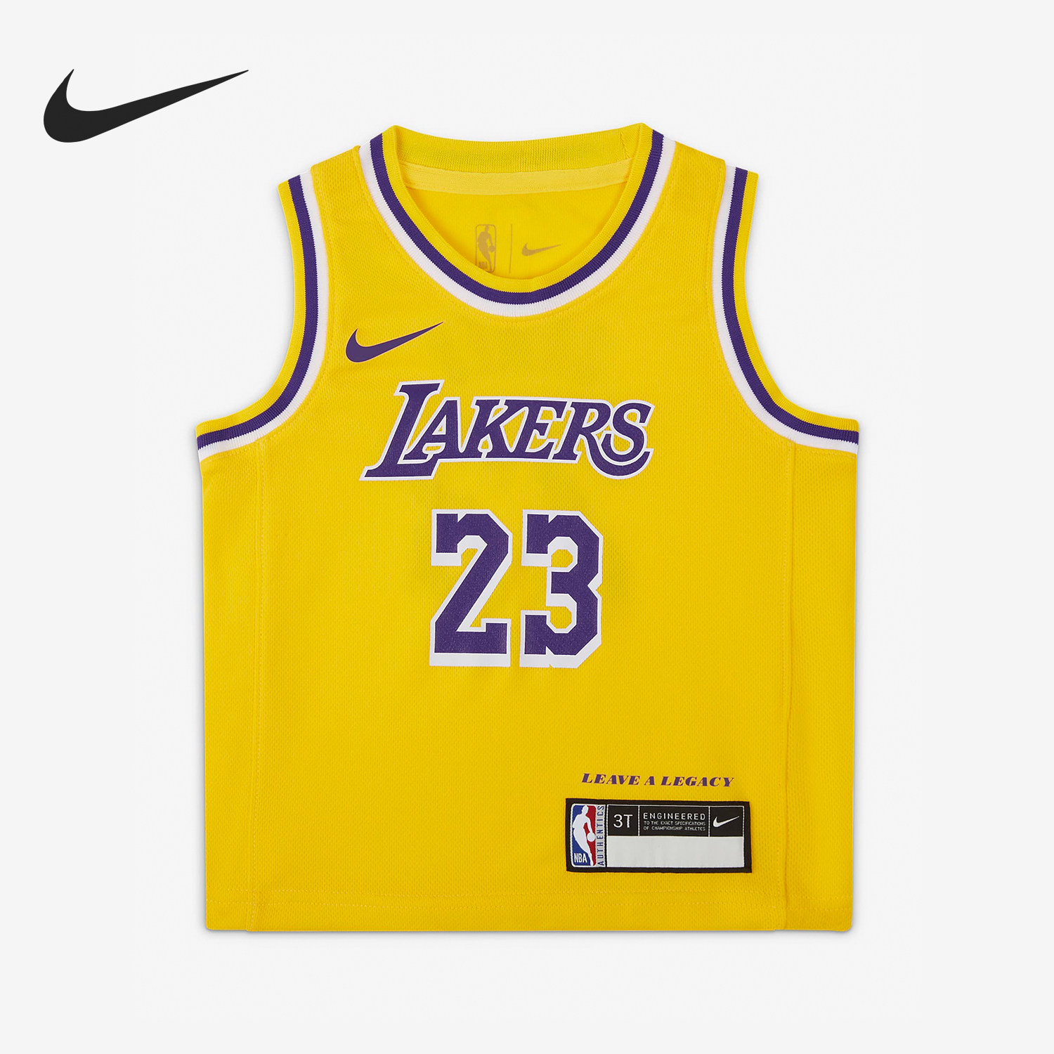 Nike/耐克正品ICON NBA婴童透气圆领篮球运动背心HF7717-728