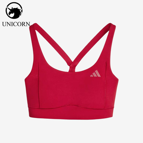 Adidas/阿迪达斯正品Optime女士纯色中等支撑经典运动内衣KE9258