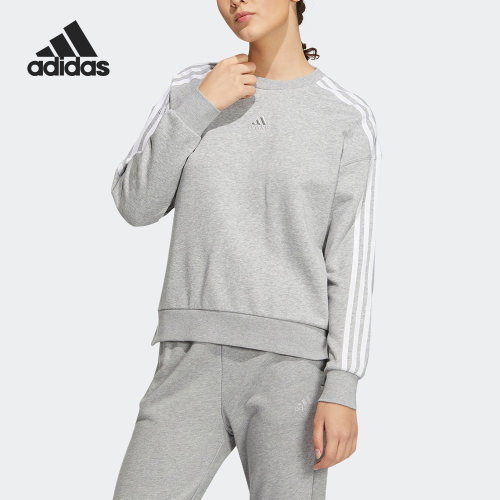 Adidas/阿迪达斯正品冬季新款女子运动休闲圆领卫衣HM7079