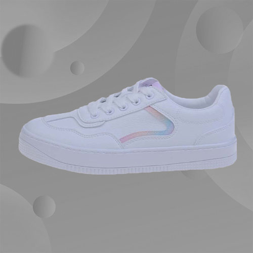 中国李宁正品女子夏季运动休闲时尚系带低帮轻便防滑板鞋AGCR412