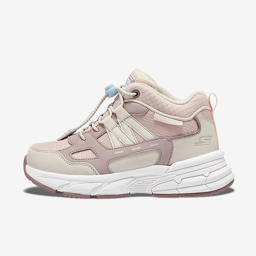 Skechers斯凯奇正品大童高帮防滑抗寒轻便舒适雪地靴319253L-NTLP