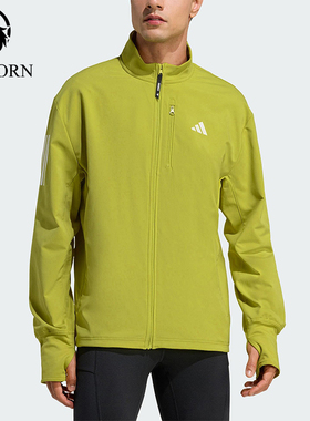 Adidas/阿迪达斯正品WINTERIZED男士运动跑步梭织保暖外套JW9648