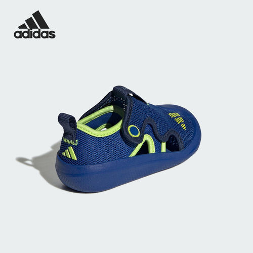 Adidas/阿迪达斯正品夏季款小童低帮耐磨经典魔术贴凉鞋JP5753