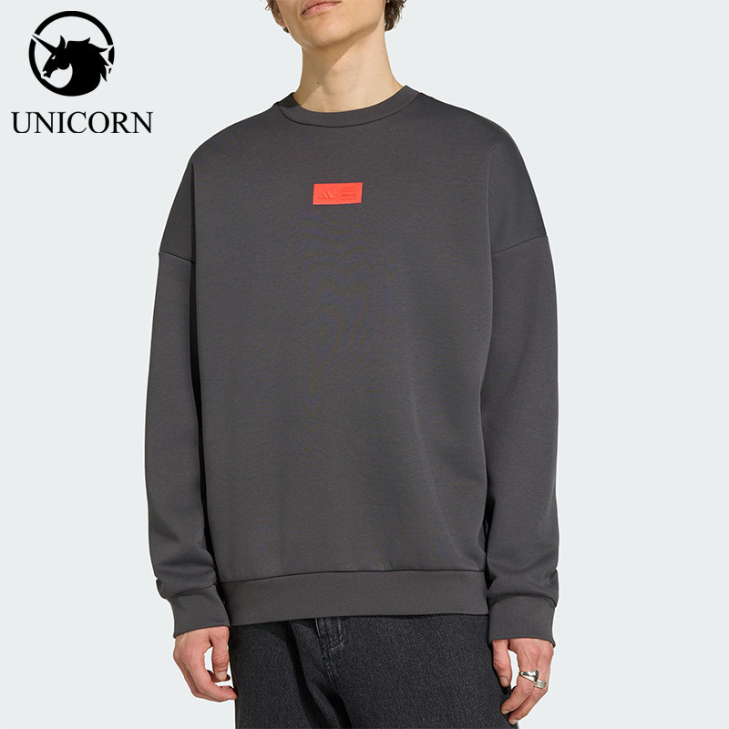 Adidas/阿迪达斯正品奥迪F1车队新款男深灰色经典观赛卫衣KS7553