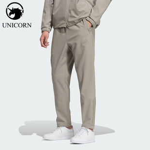 款 2025冬季 男士 日常松紧腰修身 KQ8527 Adidas 长裤 阿迪达斯正品