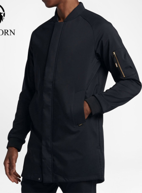 Nike/耐克正品新款男深蓝黑色运动休闲经典透气防风夹克8239-010