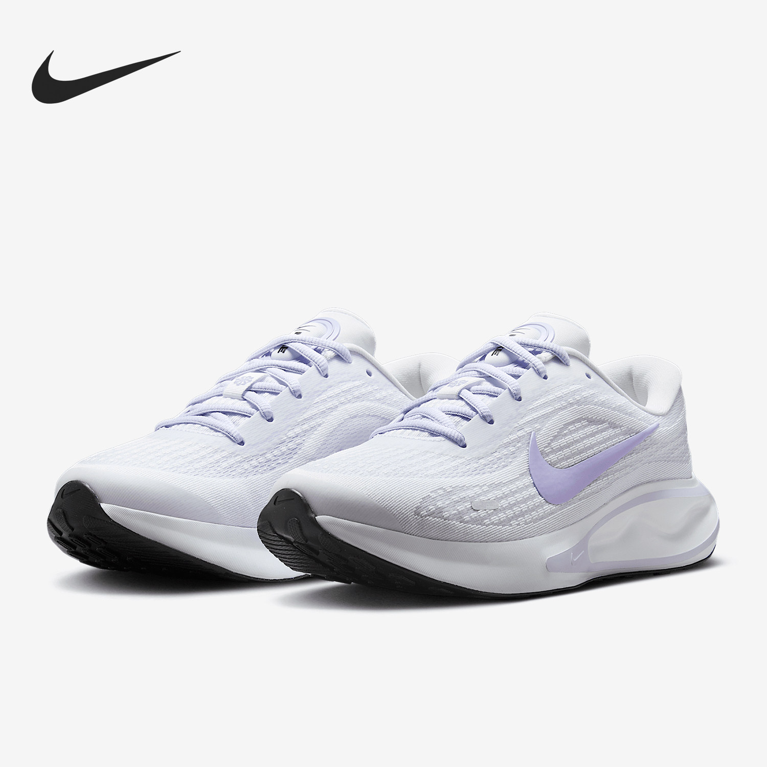 NIKE耐克紫色跑步鞋女鞋夏季新款厚底缓震休闲鞋训练耐磨运动鞋