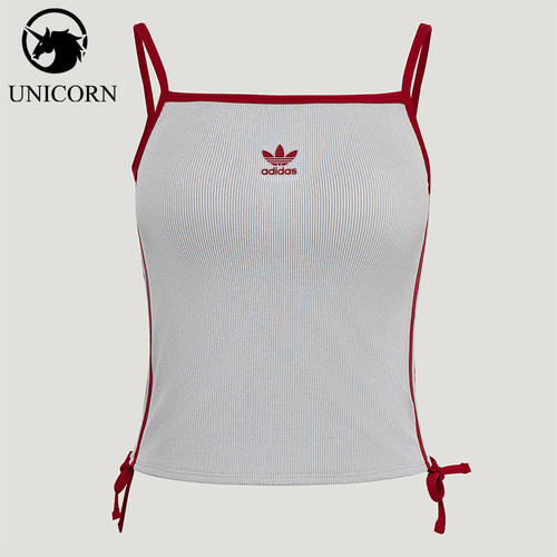 Adidas/阿迪达斯官方正品新款女士亲肤休闲运动吊带背心LC6456