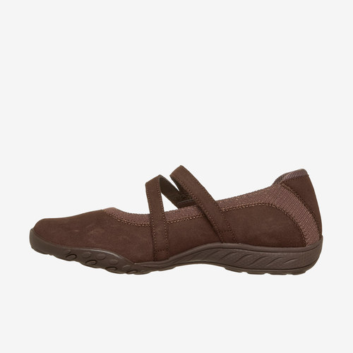 Skechers斯凯奇正品Modern Comfort女平底玛丽珍鞋159612-CHOC