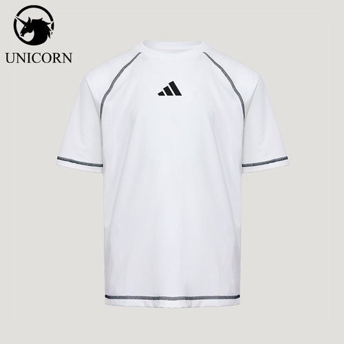 Adidas/阿迪达斯正品夏季儿童运动经典针织透气休闲短袖T恤KY8370