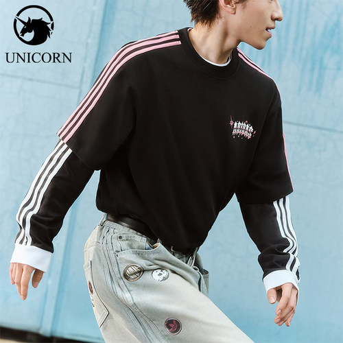 Adidas/阿迪达斯官方正品三叶草男女休闲柔软舒适短袖T恤KT6375