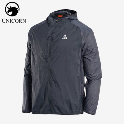 Nike/耐克正品ACG新款男深灰色轻盈连帽经典夹克外套IF2105-010