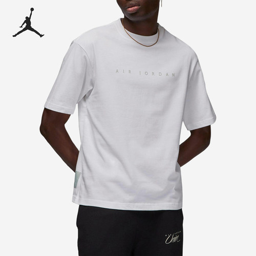 Nike耐克正品Jordan x UNION联名男印花修身短袖T恤DV7343-100