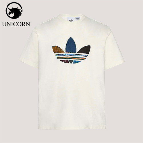 Adidas/阿迪达斯正品三叶草男士松弛感宽松轻盈短袖T恤KW5670