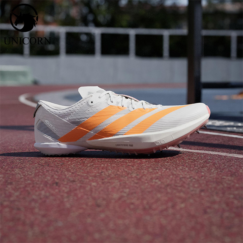 Adidas/阿迪达斯正品2025秋季款男女透气田径跑步钉鞋JQ5930