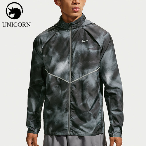 Nike/耐克正品MILER Repel男士舒适跑步长袖外套IV4819-010