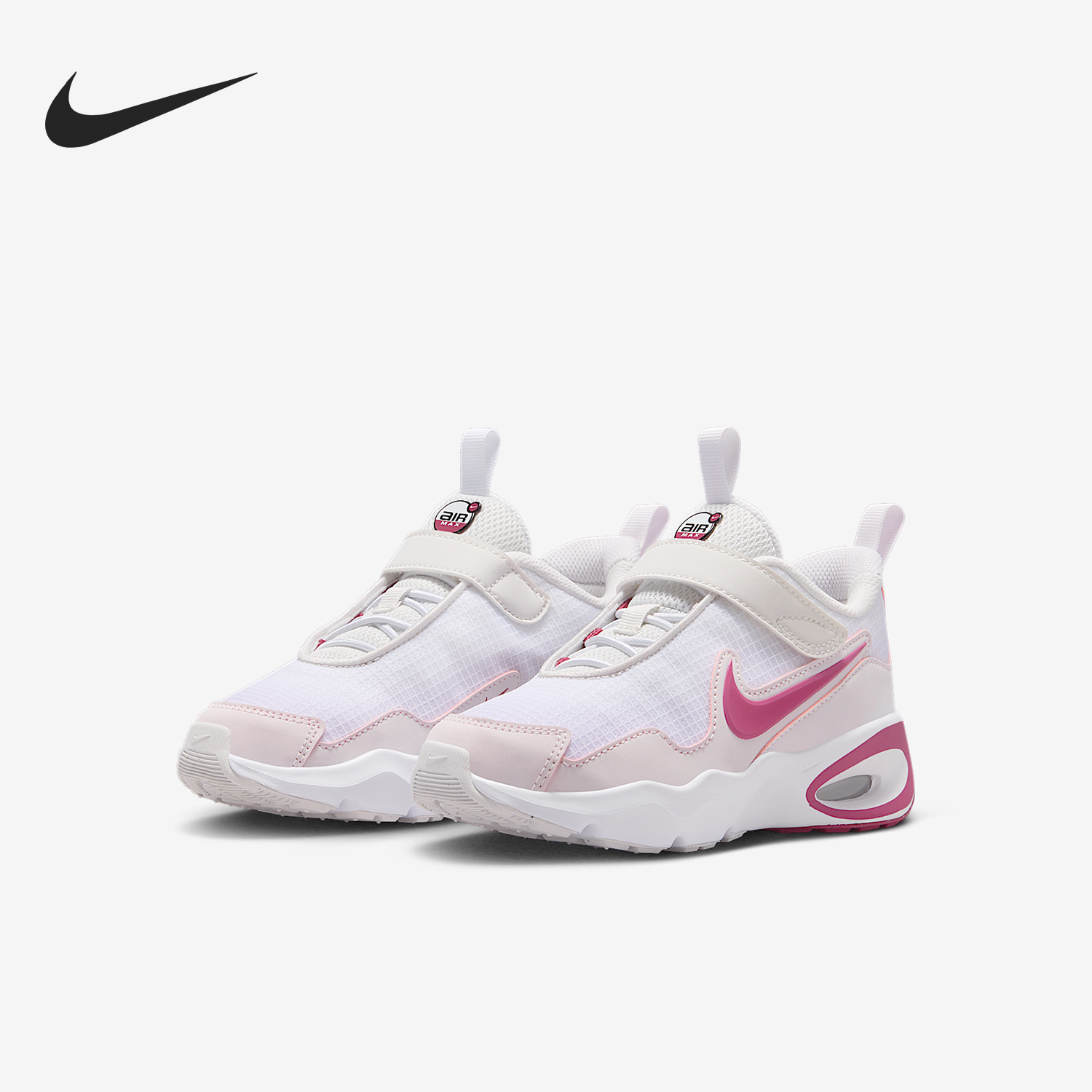 Nike/耐克正品2025秋季款小童日常魔术贴低帮运动鞋FN4459-106