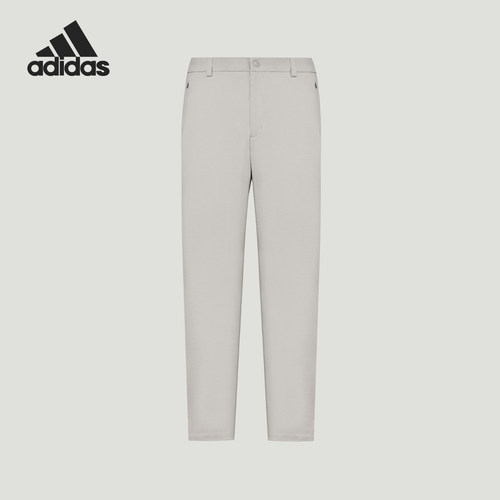 Adidas阿迪达斯正品FLAT FRONT武宗系列男凉感中腰运动裤KY5137