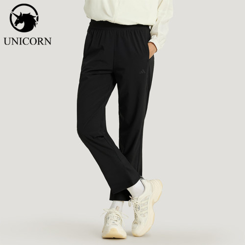 Adidas/阿迪达斯正品夏季女士运动休闲透气梭织九分裤KS2893