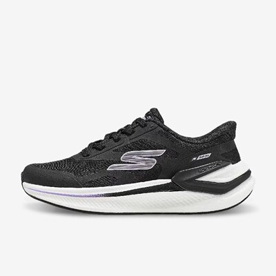 Skechers斯凯奇正品WOMEN'S GO女款透气一脚蹬跑步鞋129782-BLK