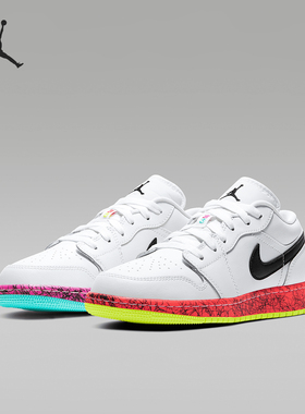Nike/耐克正品 AIR JORDAN 1 （GS）女子大童运动板鞋 CV9548
