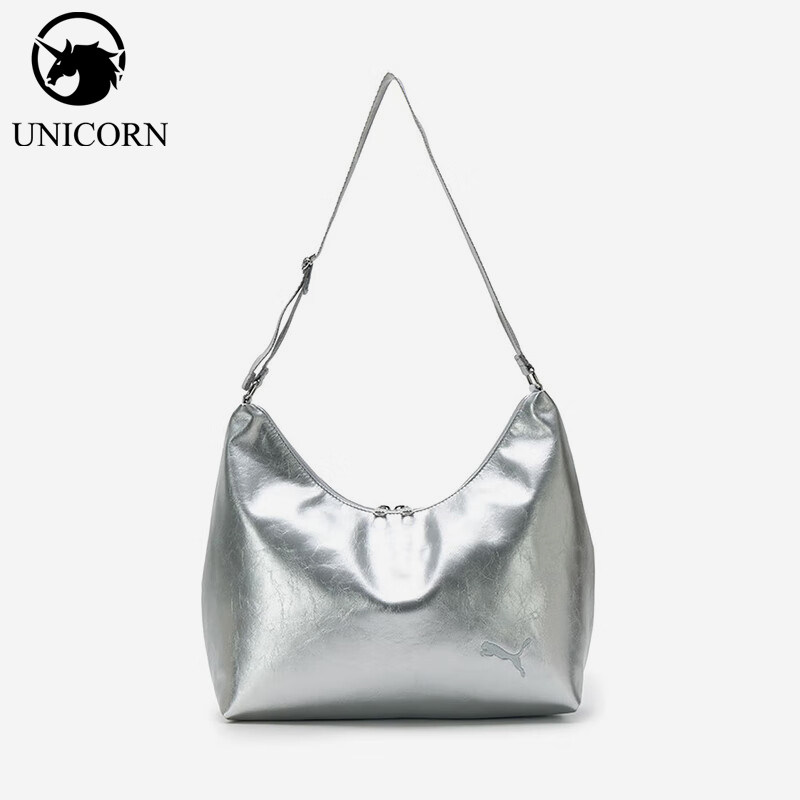 Puma/彪马正品CAT Slouchy Hobo Bag女士经典时尚单肩包092377-01