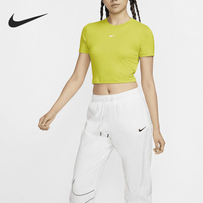 Nike/耐克正品当季新款女士跑步健身运动紧身短袖FB2874-357