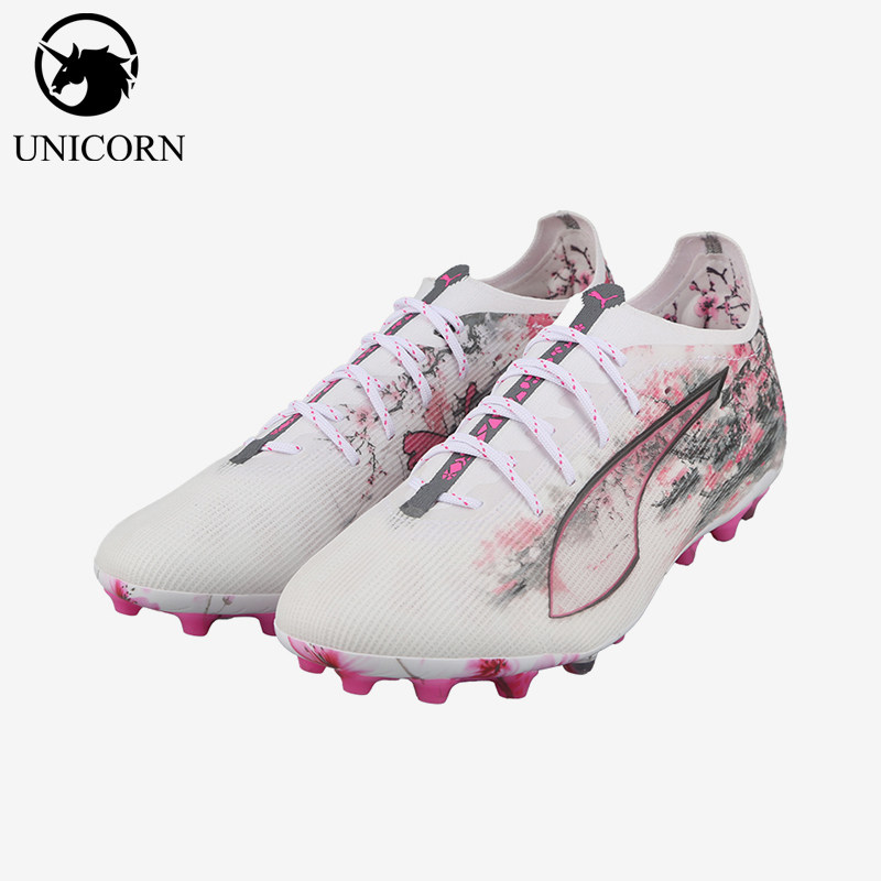 Puma/彪马正品ULTRA5系列男白色低帮网面经典包裹足球鞋108451-01