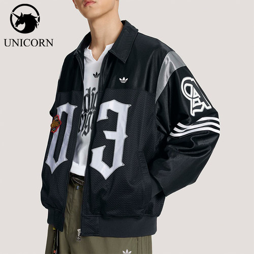 Adidas/阿迪达斯官方正品三叶草男士经典休闲运动宽松夹克KS2891